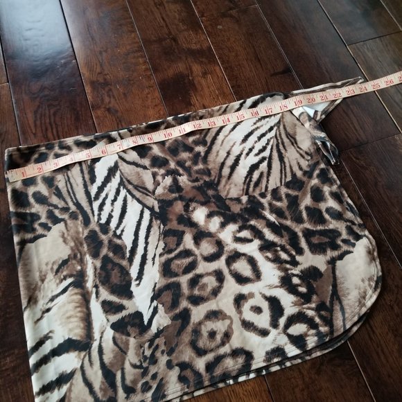 VICTORIA'S SECRET Animal Print Bathing Suit Sarong - Picture 4 of 5